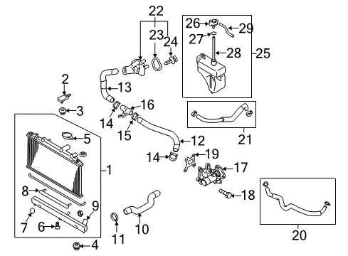 2011 Mazda CX-7 Seal Diagram for L3K9-15-358
