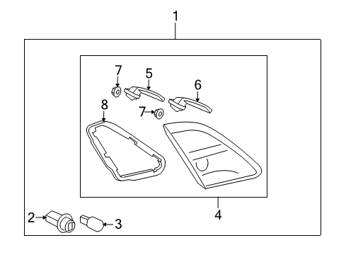 2011 Mazda 6 Backup Lamps Diagram