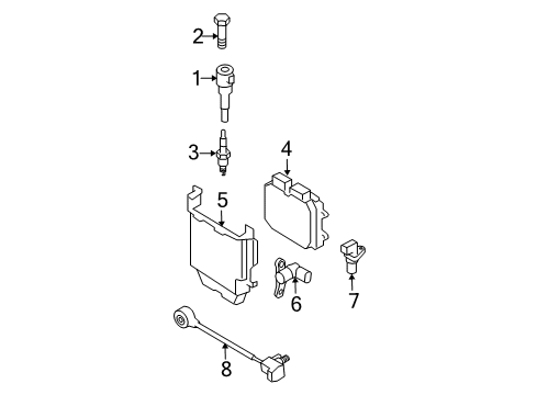2010 Mazda 3 PCM Diagram for LSYL-18-881A