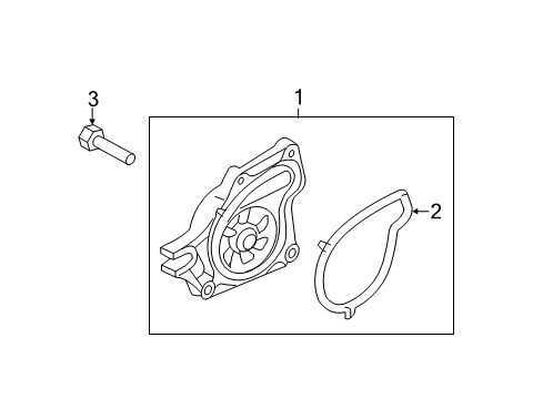 2013 Mazda 2 Water Pump Diagram