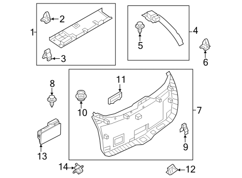 2025 Mazda CX-50 Interior Trim - Lift Gate
