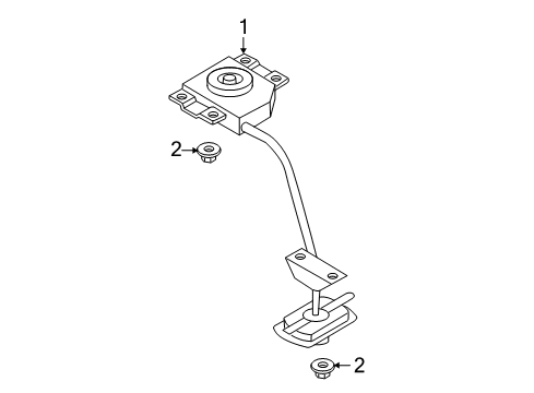 2011 Mazda CX-9 Spare Tire Carrier