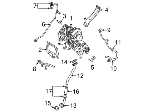 2025 Mazda 3 Turbocharger & Components