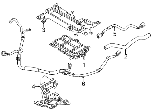 2025 Mazda CX-70 Cooling System - Hybrid Component