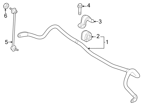 2025 Mazda CX-50 Stabilizer Bar & Components