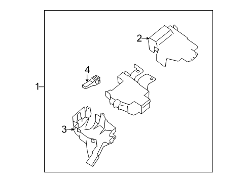 2010 Mazda 6 Fuse & Relay Box Diagram for GS3L-66-760B