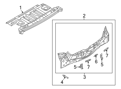 2016 Mazda 3 Rear Body Diagram 2