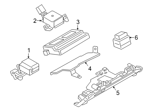 2025 Mazda 3 Communication System Components