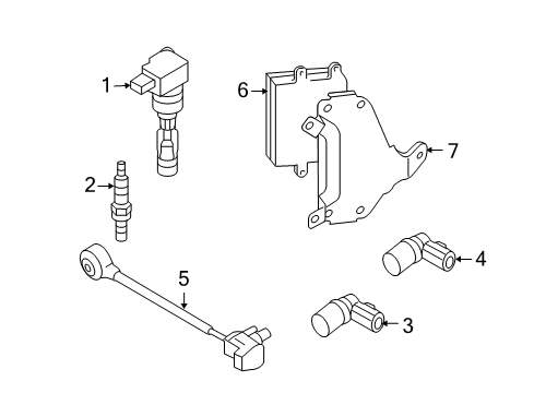 2013 Mazda CX-9 Ignition System Diagram