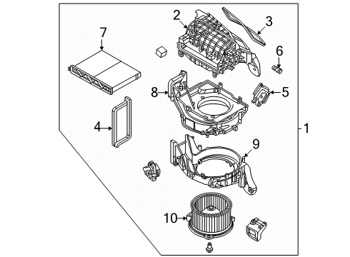 2025 Mazda CX-70 A/C & Heater Control Units