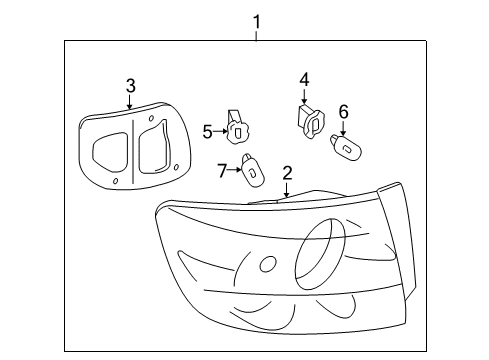 2004 Mazda 3 Tail Lamps Diagram