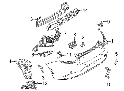 2024 Mazda MX-5 Miata Bumper & Components - Rear