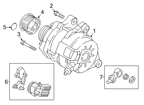 2019 Mazda CX-5 Alternator Diagram 2