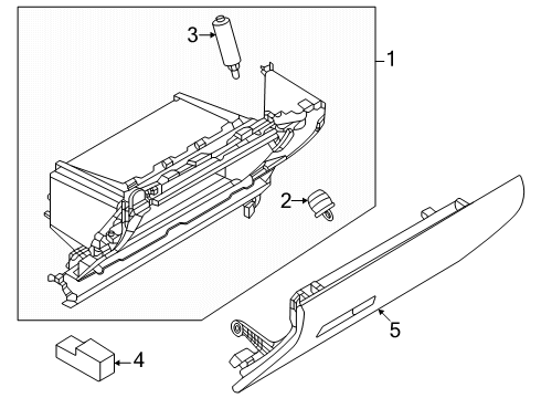 2024 Mazda CX-90 Glove Box