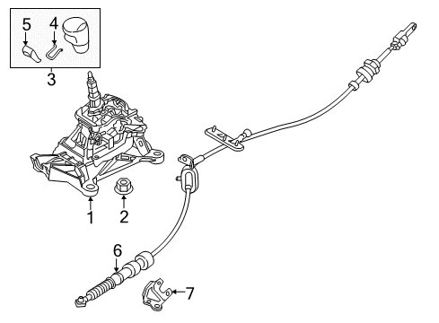 2020 Mazda CX-3 Gear Shift Control - AT