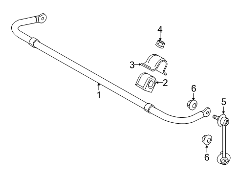 2017 Mazda CX-5 Stabilizer Bar & Components Diagram 4