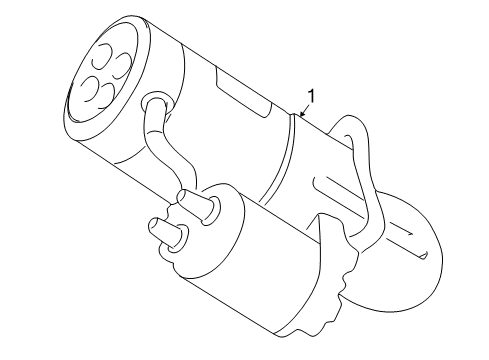 1999 Mazda 626 Starter Diagram 2
