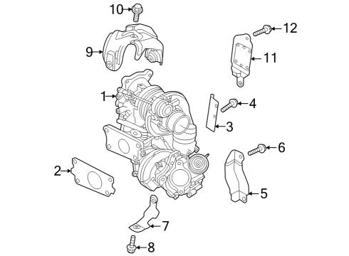2019 Mazda CX-5 Turbocharger & Components