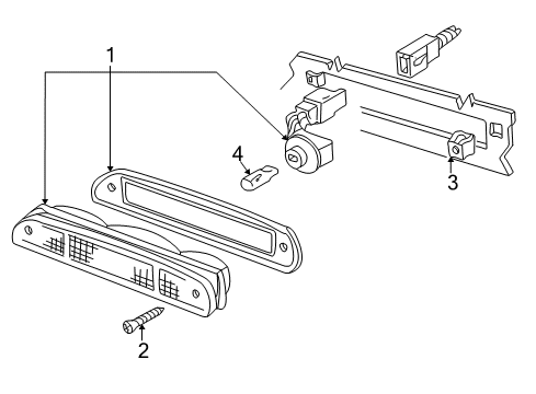 2008 Mazda B4000 Bulbs Diagram 3