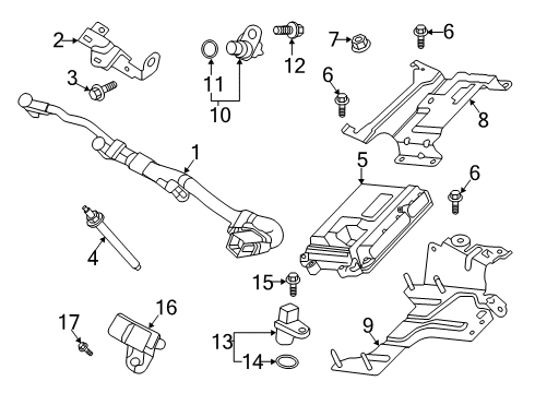 2019 Mazda CX-5 Ignition System - Diesel Controls Diagram