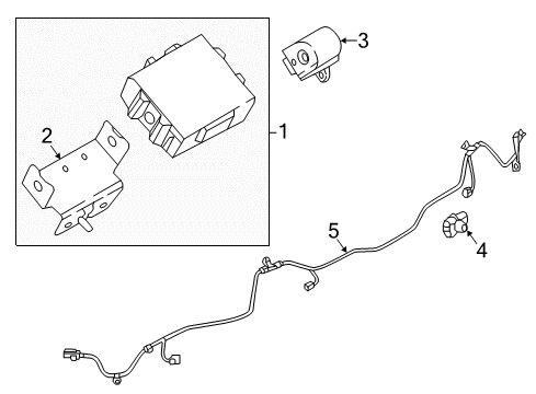 2021 Mazda CX-9 Parking Aid Diagram