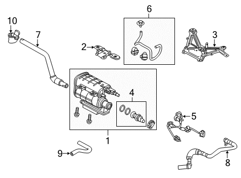 2016 Mazda 3 Vapor Canister Diagram 4