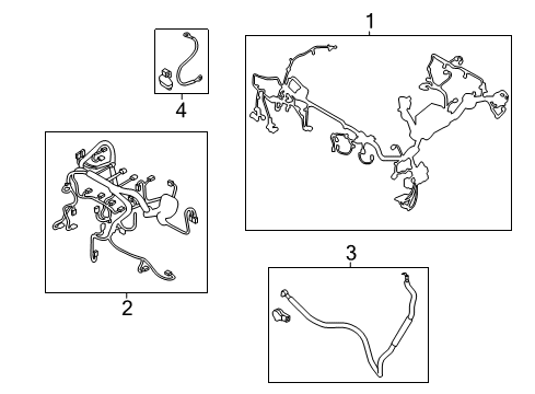 2014 Mazda CX-5 Wiring Harness