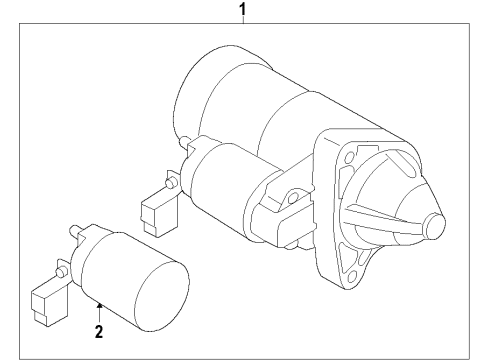 2016 Mazda CX-5 Starter Diagram 3