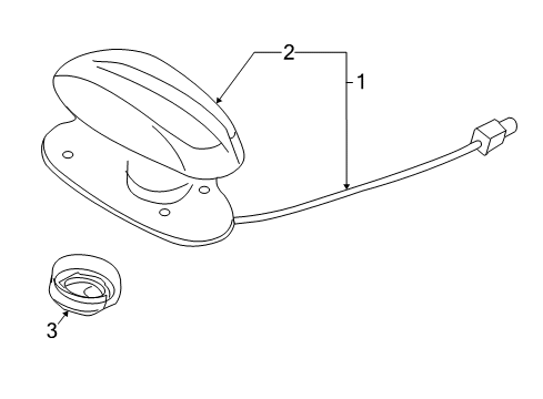 2011 Mazda RX-8 Antenna & Radio