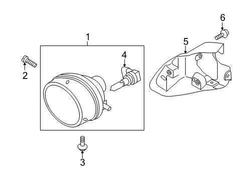 2011 Mazda MX-5 Miata Fog Lamps Diagram