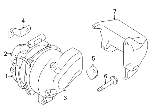 2012 Mazda MX-5 Miata Alternator Diagram 2