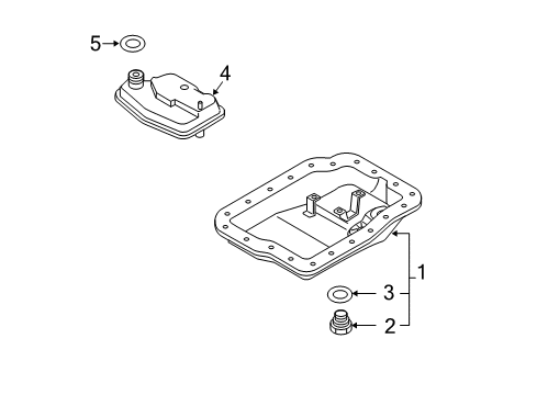 2012 Mazda CX-7 Automatic Transmission Diagram