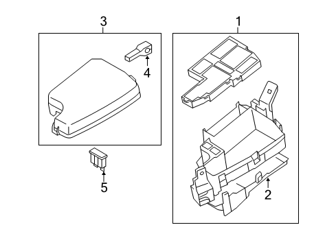 2014 Mazda CX-5 Electrical Components Diagram 2
