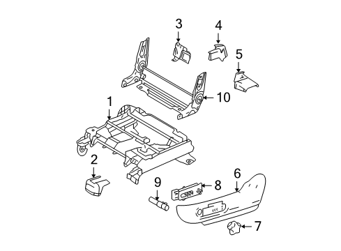 2008 Mazda 6 Tracks & Components