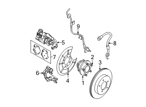 2011 Mazda 3 Rear Brakes Diagram