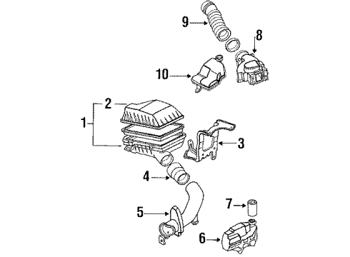 1990 Mazda 626 Powertrain Control Diagram