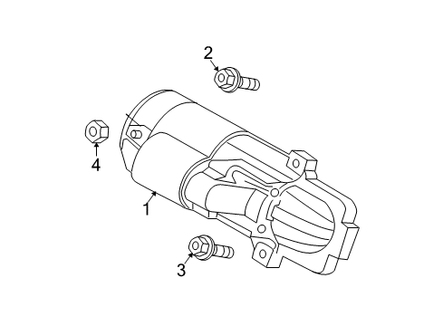 2007 Mazda 6 Starter Diagram 3