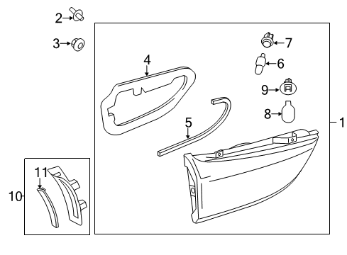 2017 Mazda 6 Backup Lamps Diagram