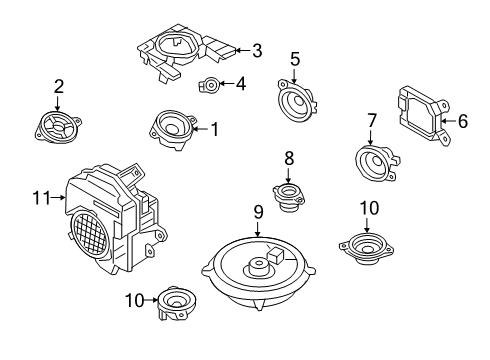 2025 Mazda 3 Sound System Diagram 2