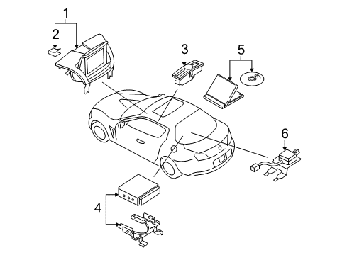 2004 Mazda RX-8 Navigation System