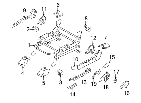2008 Mazda CX-7 Side Cover Diagram for BP4K-88-1H1-02