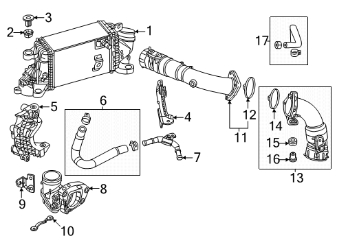 2025 Mazda CX-70 Intercooler