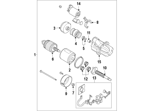 2008 Mazda 5 Starter Diagram 2