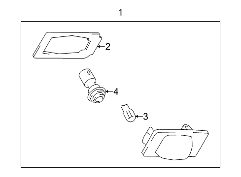 2000 Mazda Miata License Lamps Diagram
