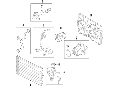2009 Mazda 6 Cooling Fan Diagram 2