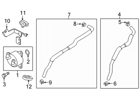 2025 Mazda CX-30 Trans Oil Cooler - Belts Diagram 2