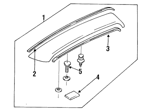 1994 Mazda MX-3 Applique