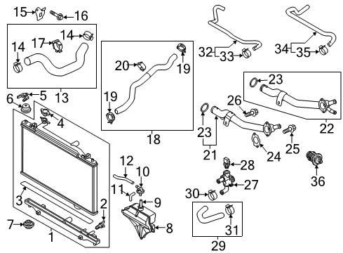 2017 Mazda 6 Reservoir Diagram for PE01-15-351A