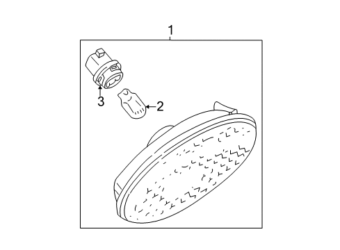 2001 Mazda Tribute Side Repeater Lamps Diagram