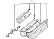 Diagram for Mazda RX-7 Tail Light Lens - FA01-51-151D